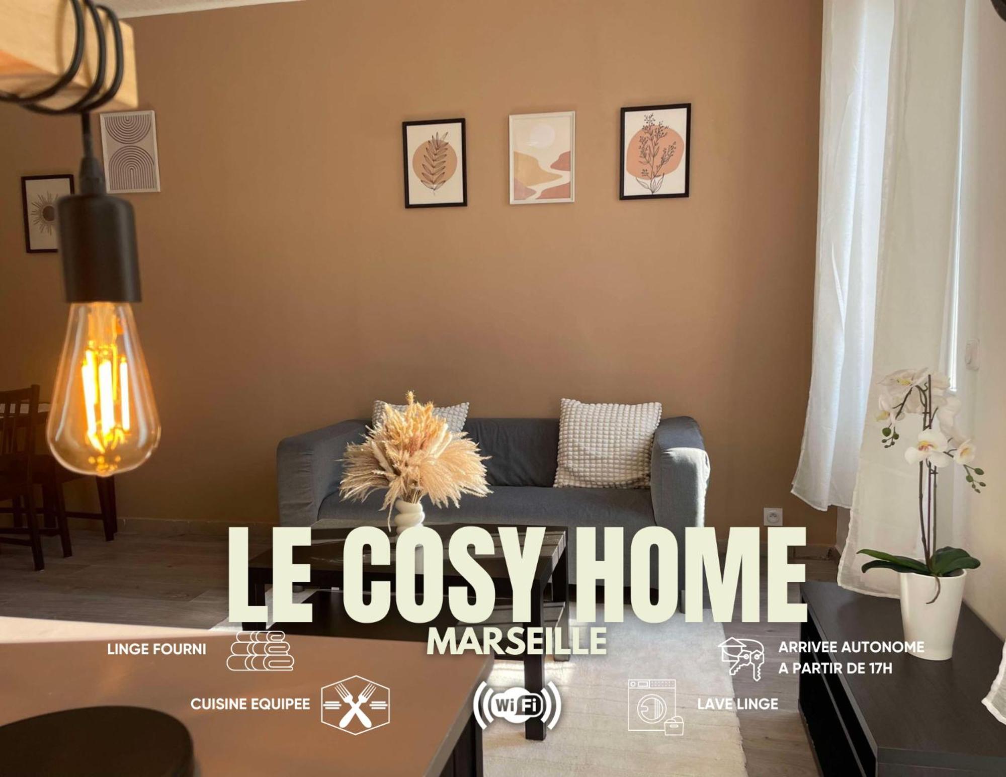 Marseille Centre - Wifi - Lave Et Seche Linge - Calme - Cuisine Leilighet Eksteriør bilde